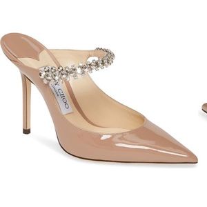 Jimmy Choo Bing 100 Patent Pump (Ballet Pink) size 38